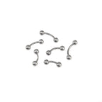 6PCS Ball Stainless Steel Belly Rings Set
