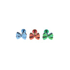 3D Cute Bow Internally Threaded Titanium Stud