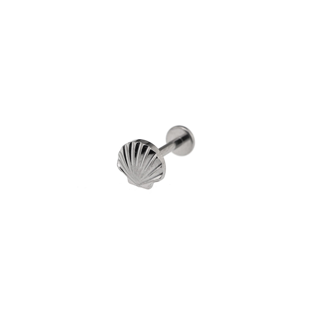 3D Engraved Shell Internally Threaded Titanium Studs