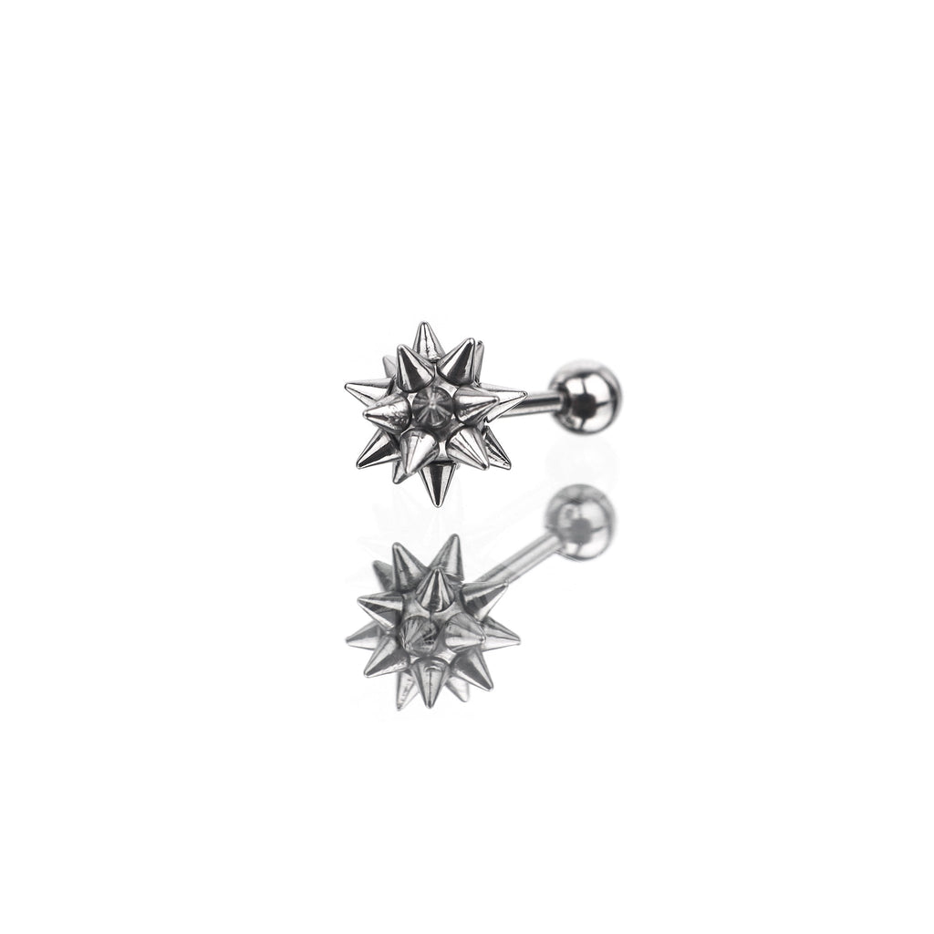 Ear Studs Externally Threaded Stainless Steel Ear Studs