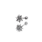 Ear Studs Externally Threaded Stainless Steel Ear Studs