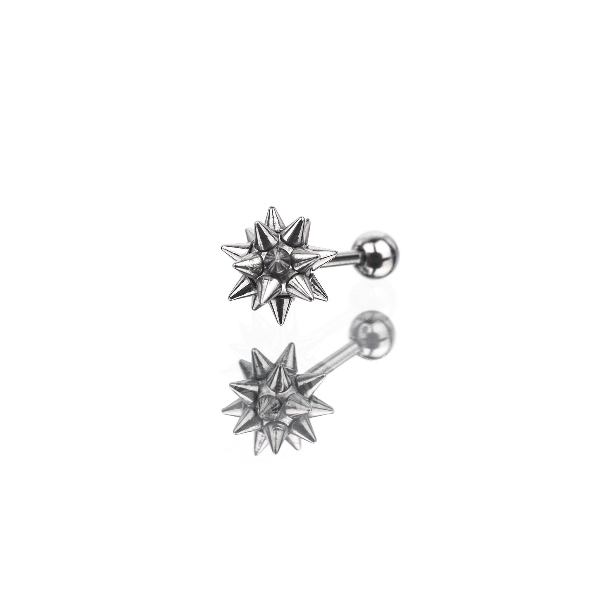 Ear Studs Externally Threaded Stainless Steel Ear Studs