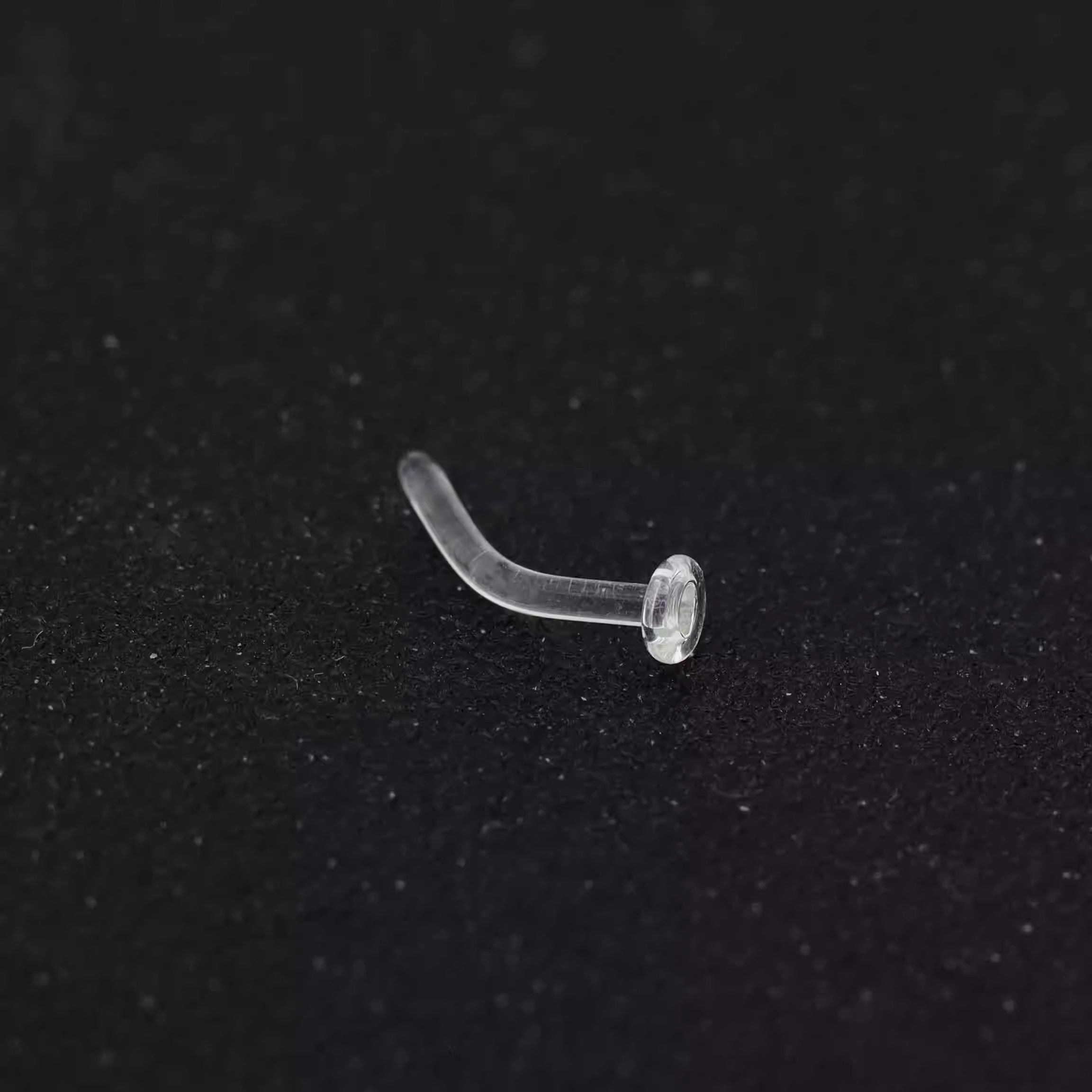 6PCS L-shaped 16G Glass Needle Invisible Rod Puncture Nail Set