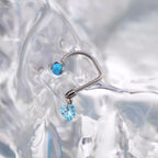 Star CZ Titanium U-Ring