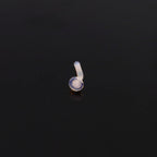 6PCS L-shaped Glass needle Flesh-Tone invisible stick piercing nail Set