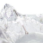 3D Cross Stainless Steel Industrial Barbell