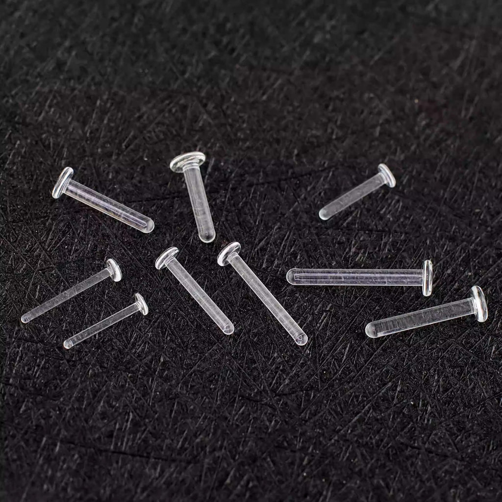 6PCS 16G Glass Needle Invisible Rod Puncture Nail Set