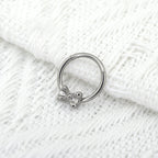 16G Bow Titanium Segment Hoop