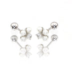 Pearl & Clover stainless steel Ear Studs