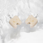 PAIR OF Kitty Fang Pendant stainless steel Earrings