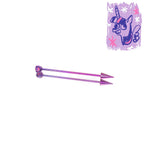 MLP Titanium Zirconia Industrial Barbell