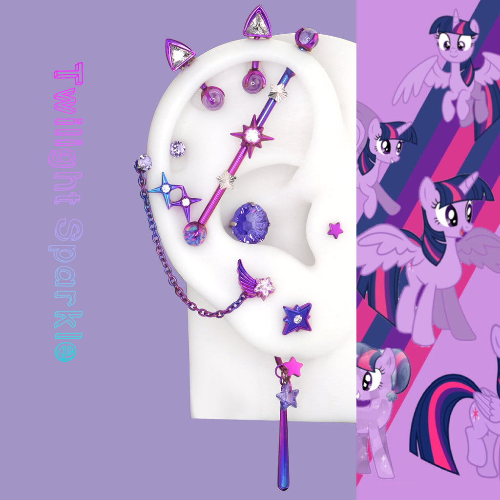 MLP  Twilight Sparkle Series Ear Accessories Set