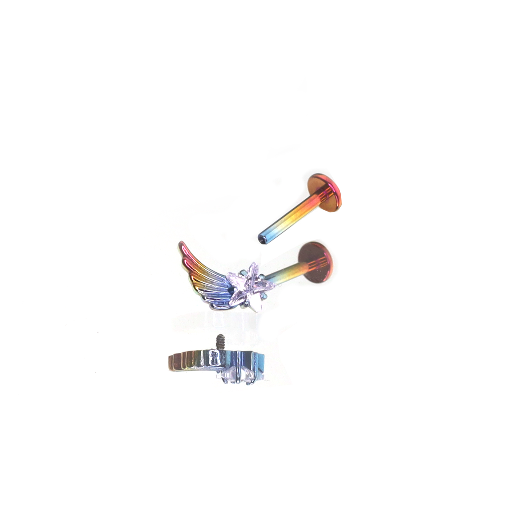 MLP Rainbow Star Ear Stud