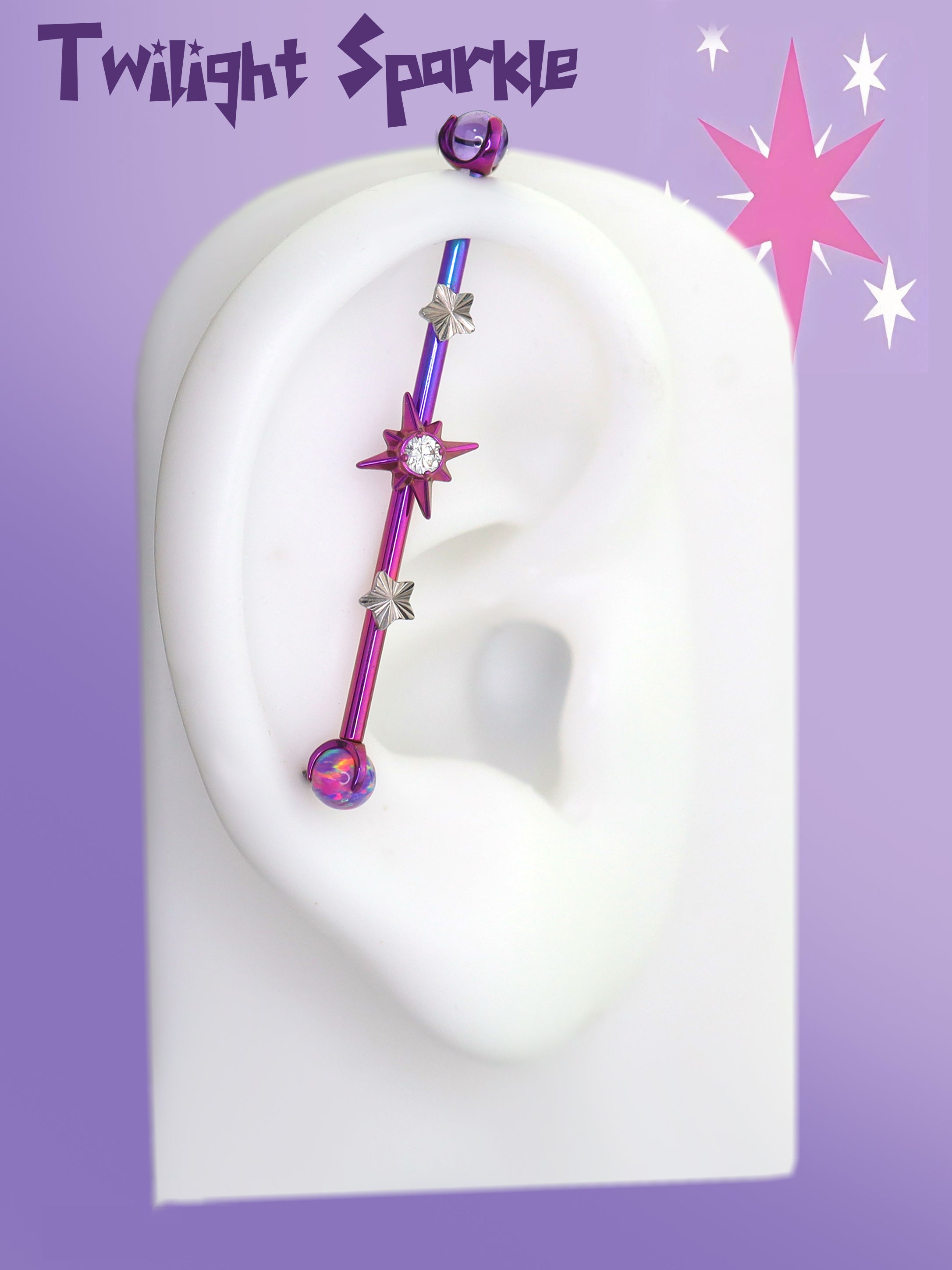 MLP  Titanium Ear Climbers
