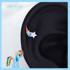 MLP Rainbow Star Ear Stud