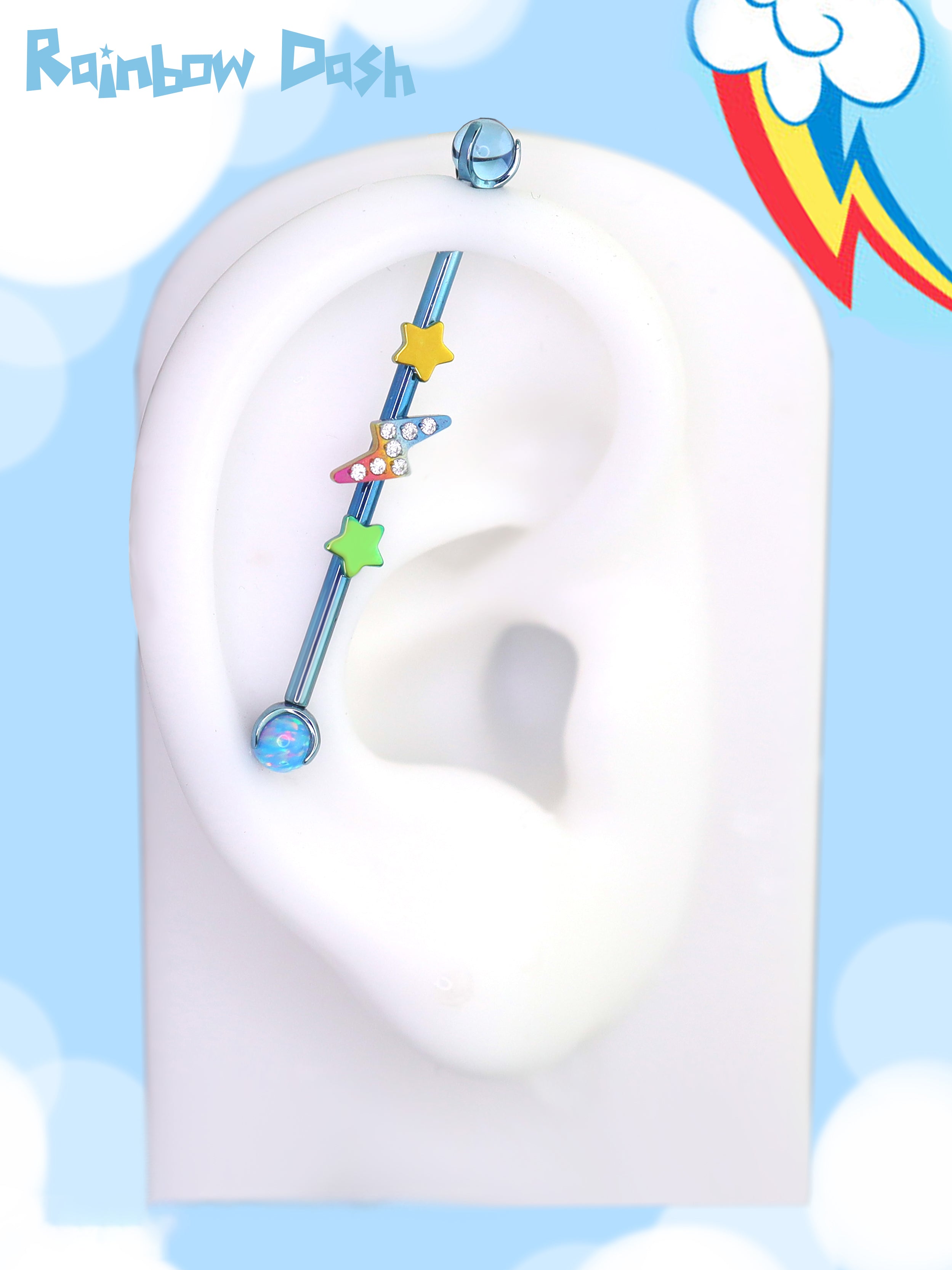 MLP  Titanium Ear Climbers