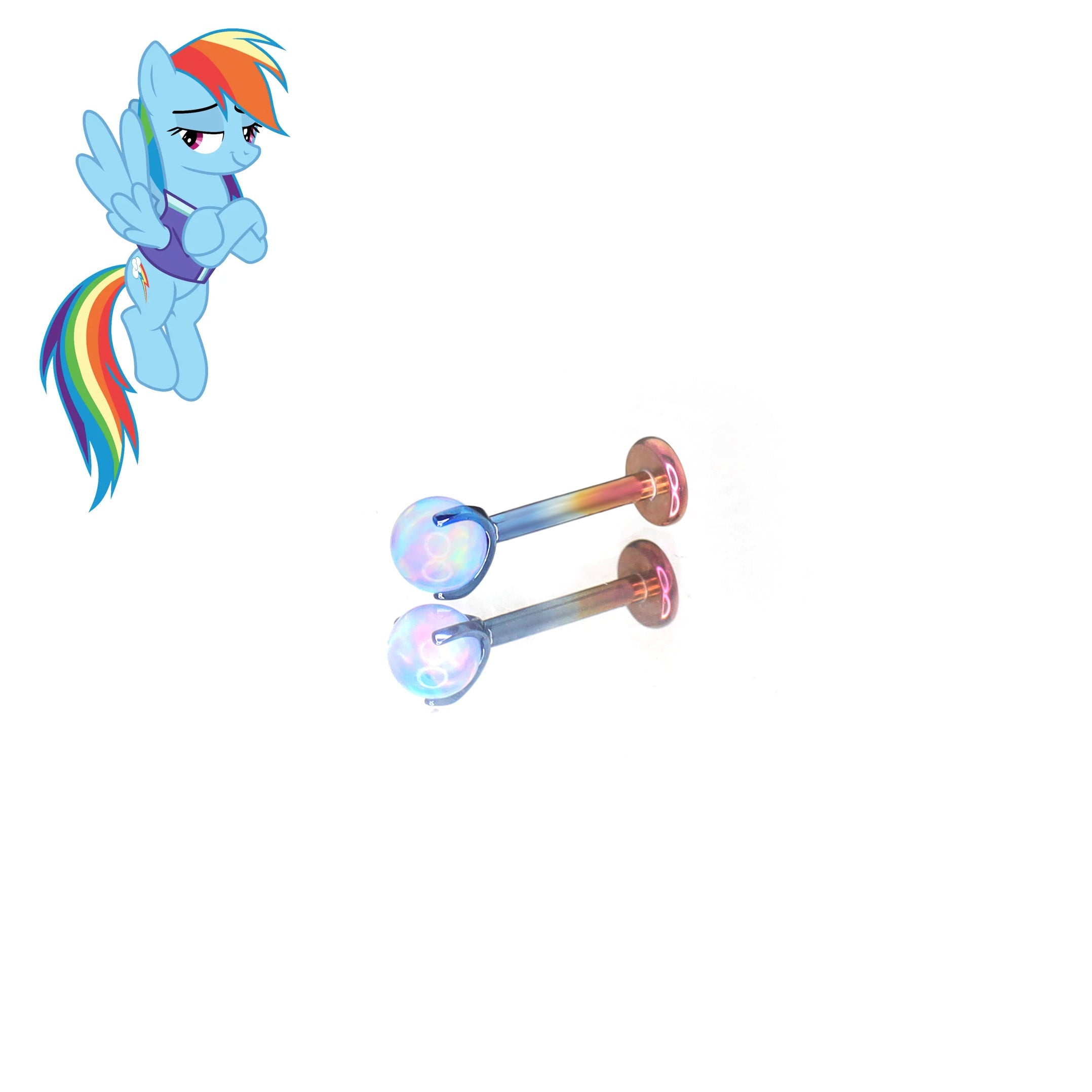 MLP  Titanium Tongue - Lip Ear