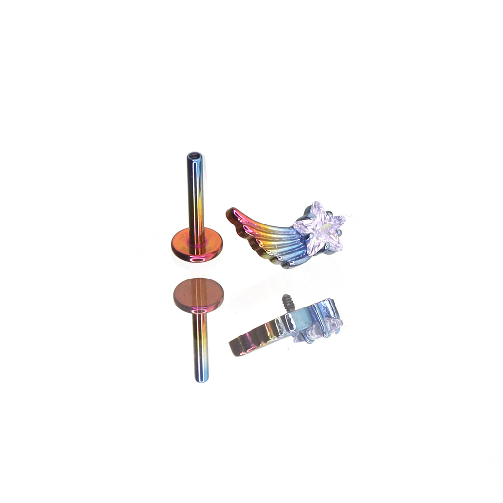 MLP Rainbow Star Ear Stud