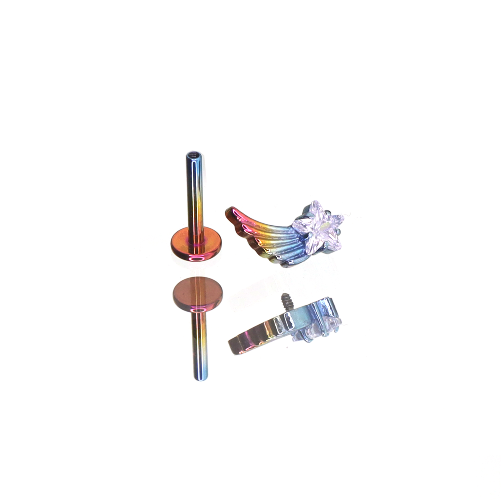 MLP Rainbow Star Ear Stud