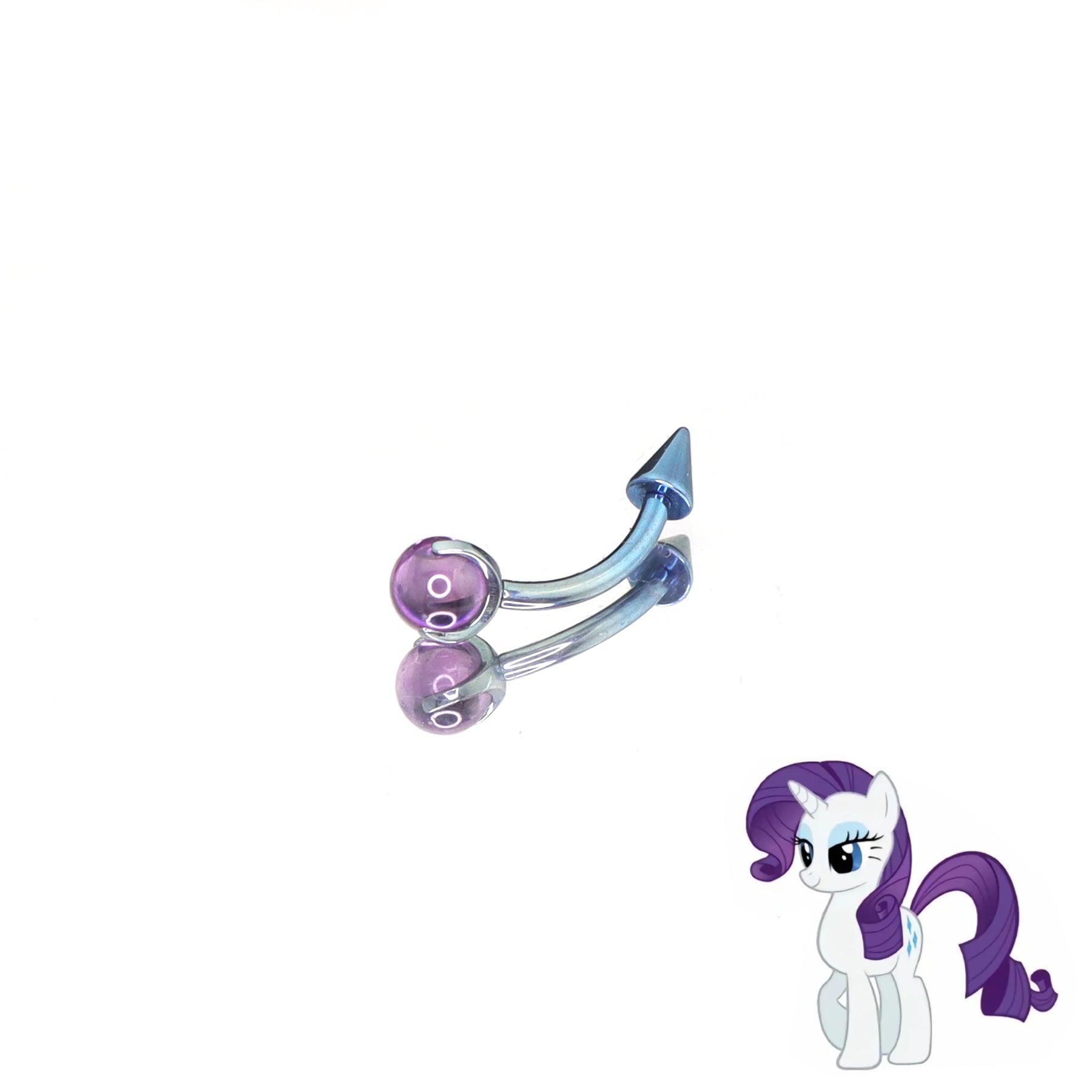 MLP  Titanium Opal Rook - eyebrow