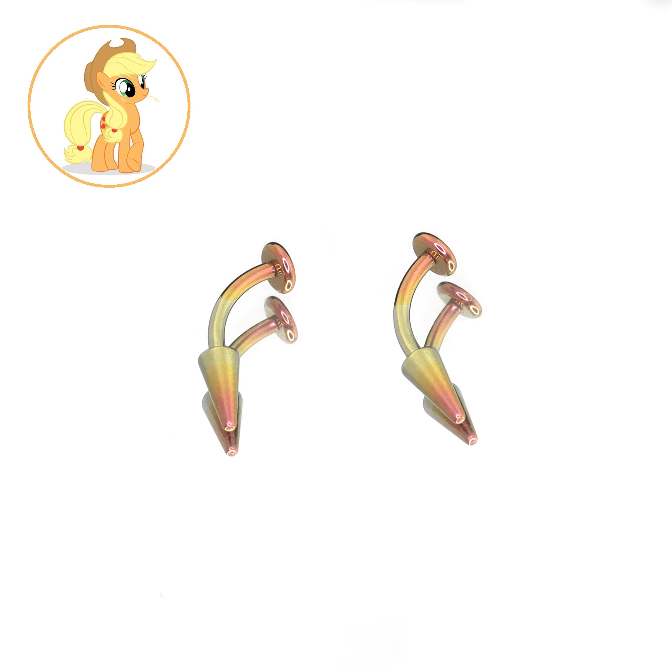 MLP  Titanium Rook - eyebrow