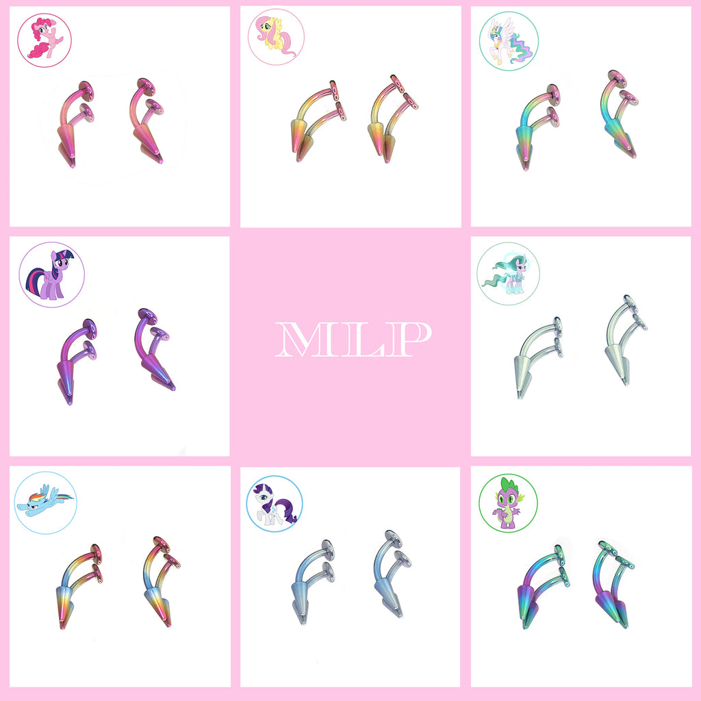 MLP  Titanium Rook - eyebrow