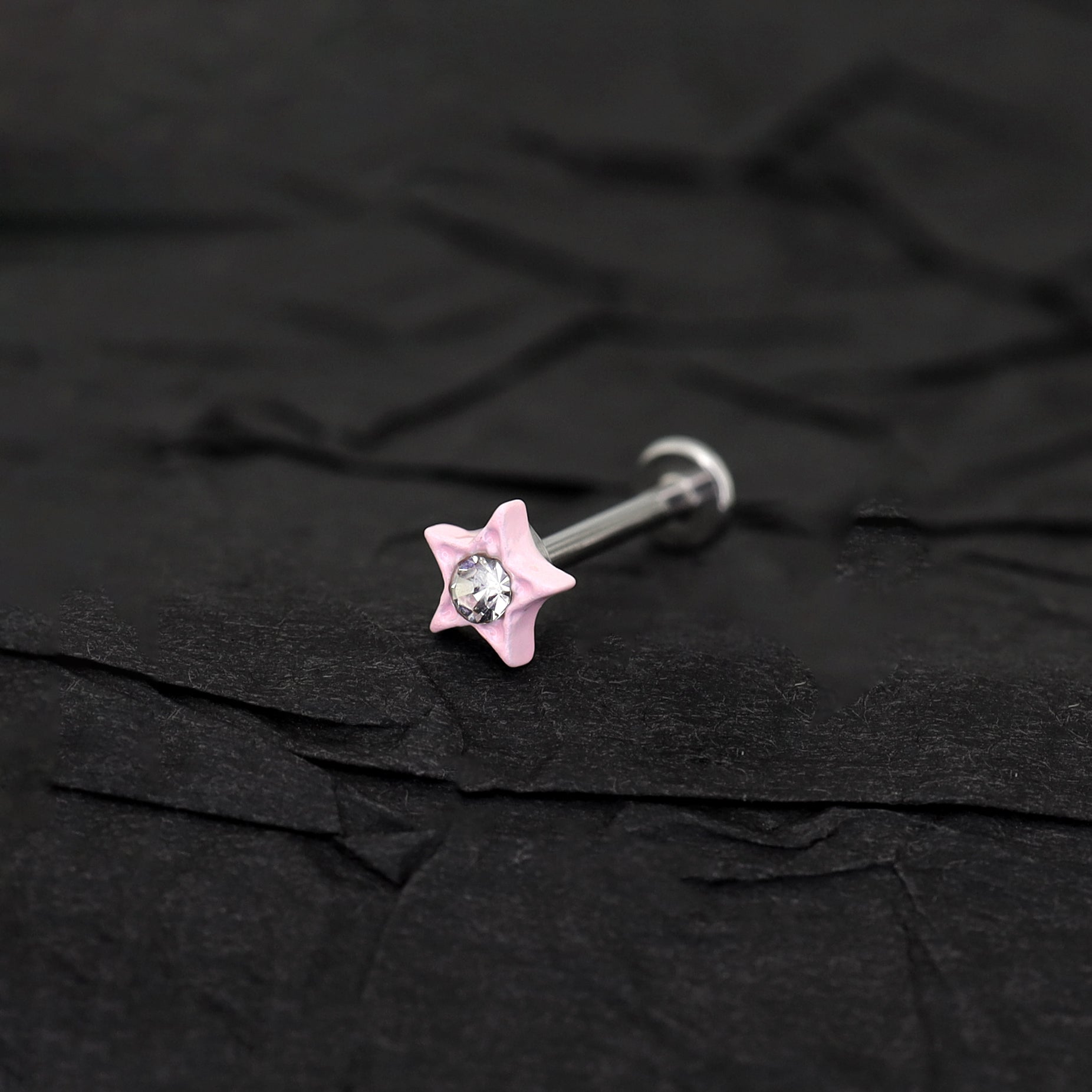 CZ & Resin Star Internally Threaded Stud