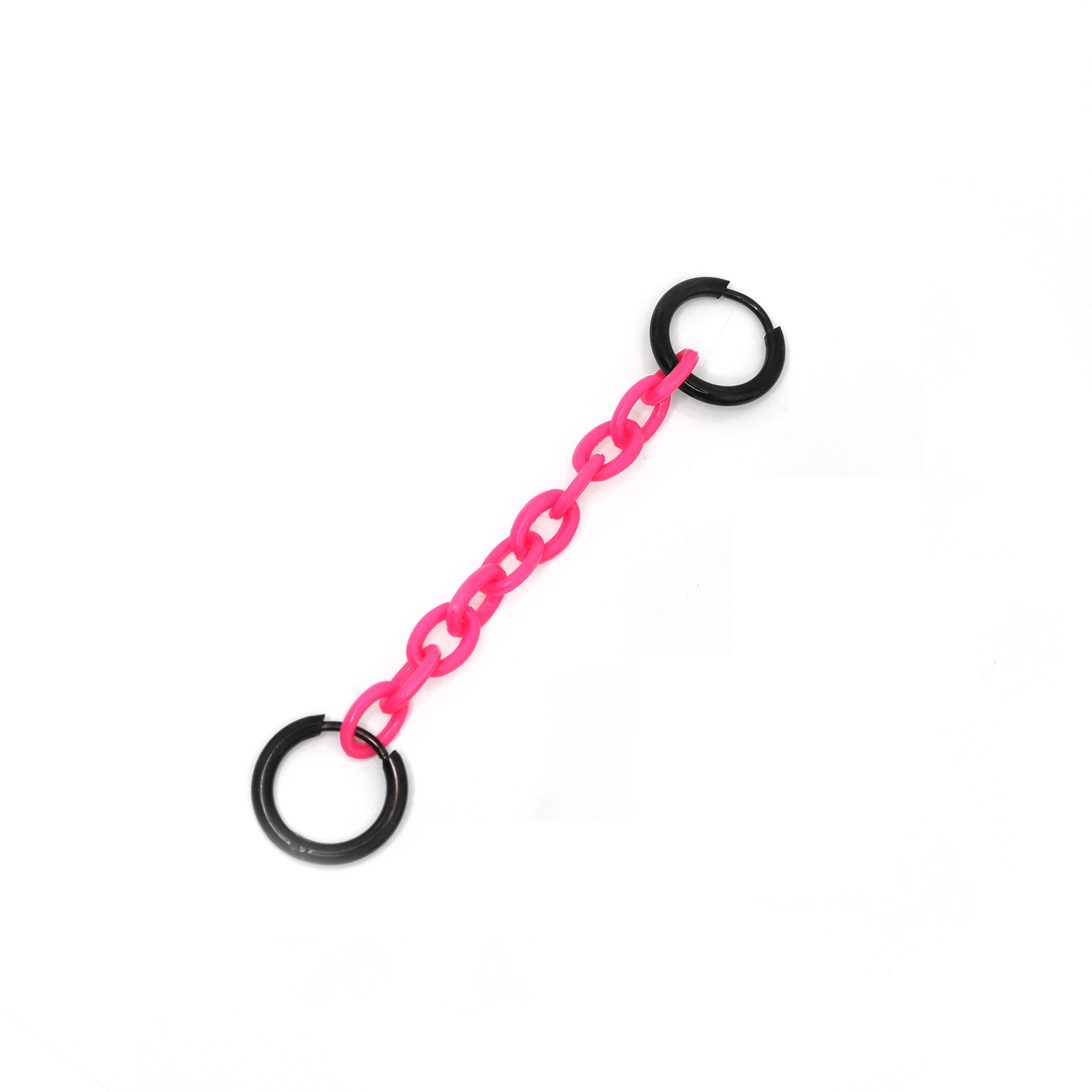 Dopamine Color Acrylic Chain Earrings