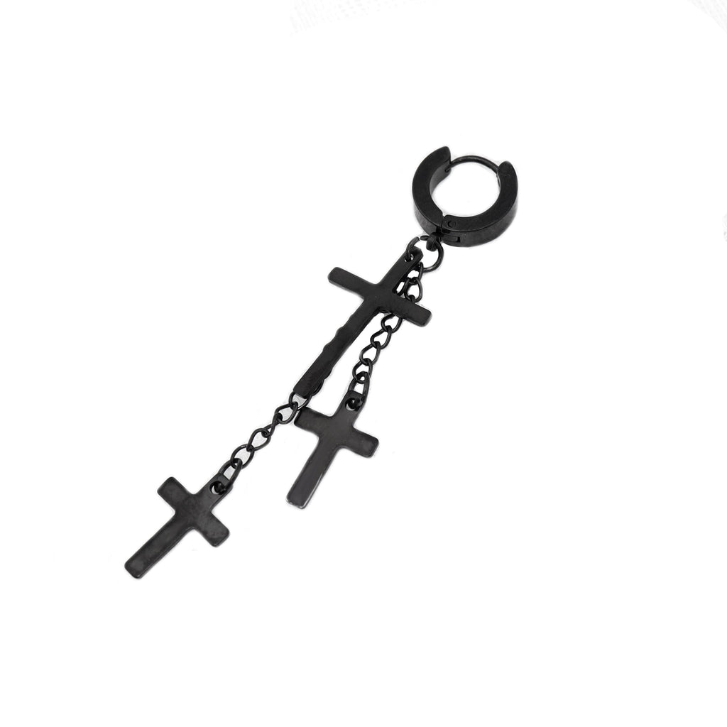 Cross Drop Chain Stainless Steel Earring Chain