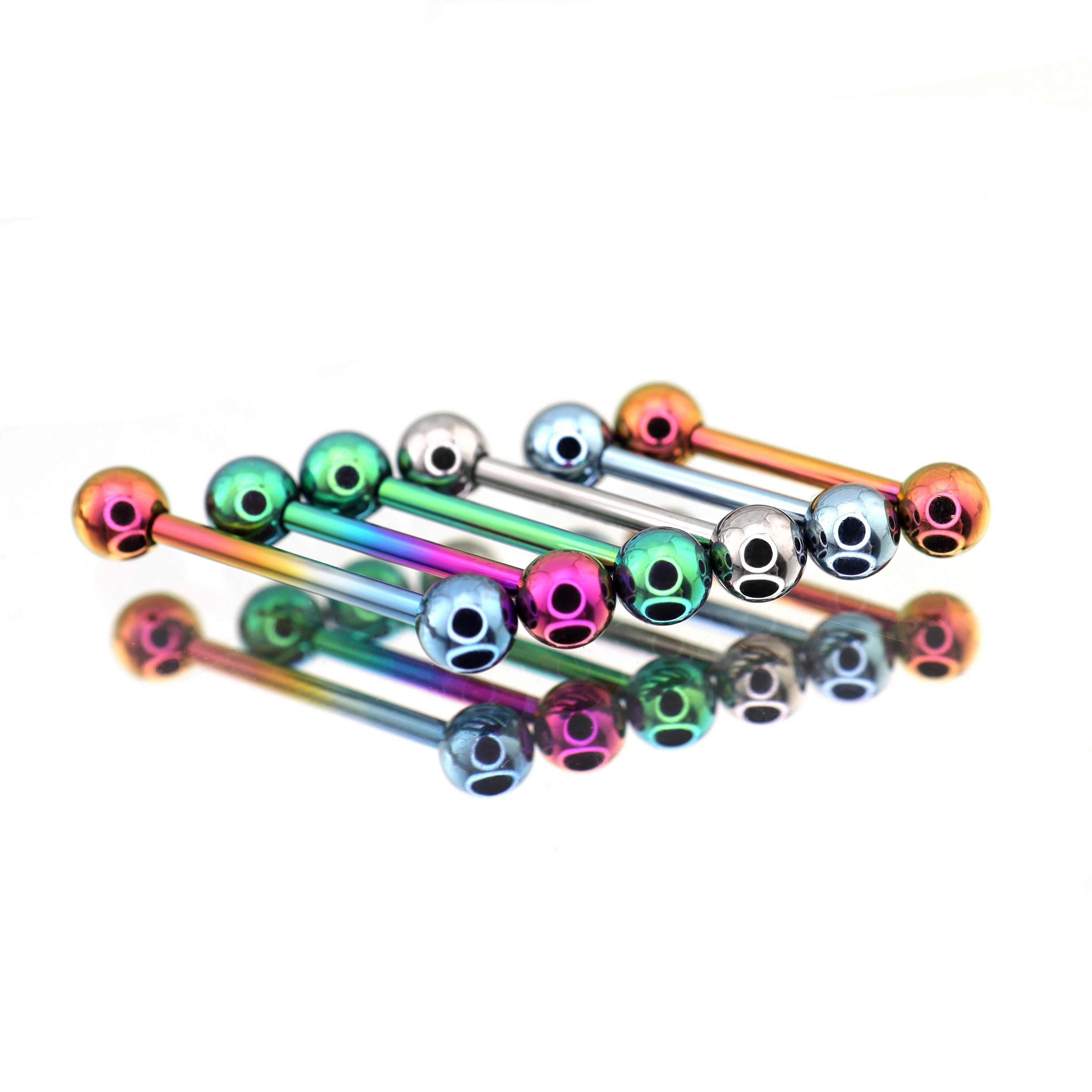 High Polish Classic Internally Threaded Titanium barbell stud