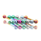 High Polish Classic Internally Threaded Titanium barbell stud