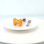 Resin Dog Bone tongue stud