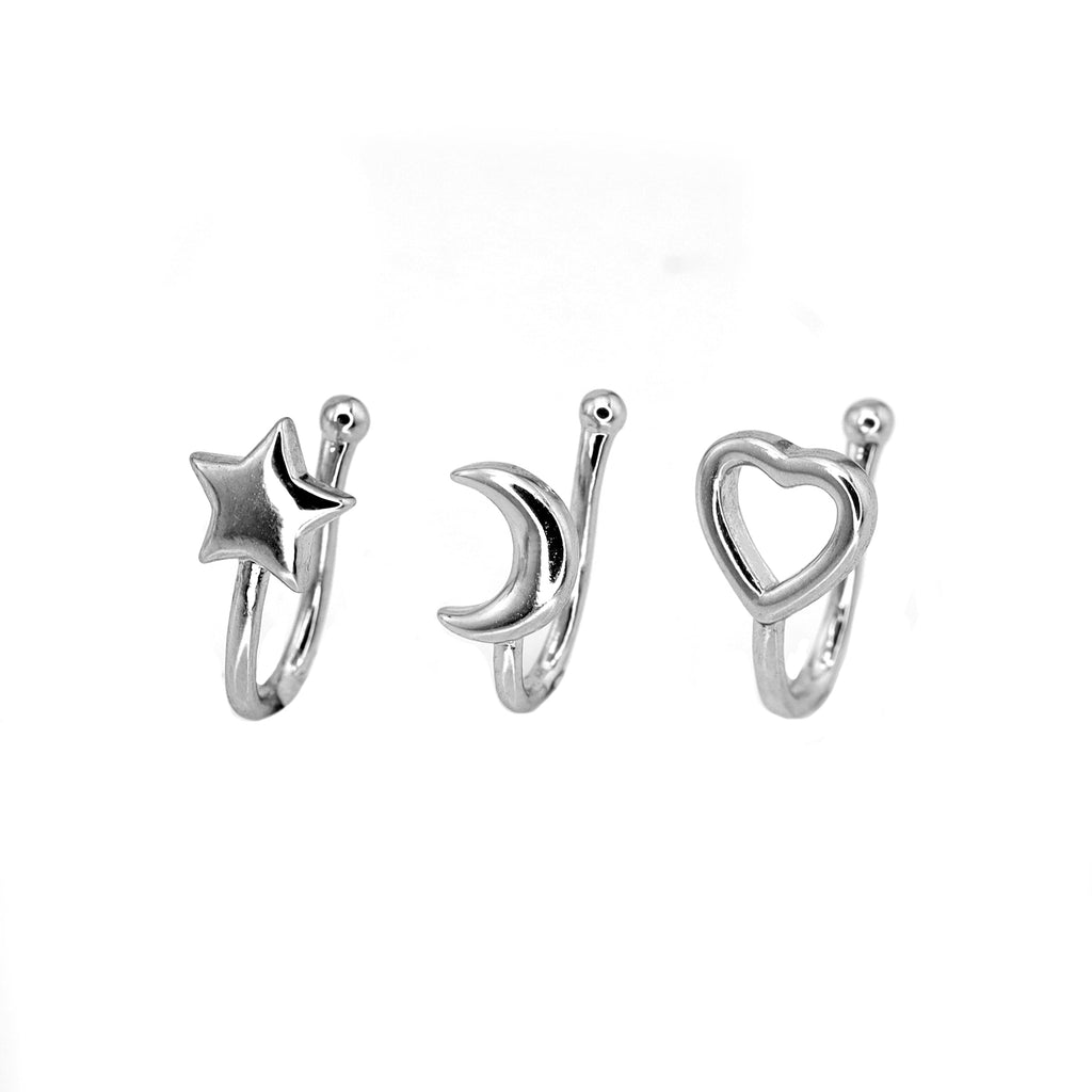 Simple fake nose stud