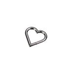 Heart-shaped Titanium Septum Ring