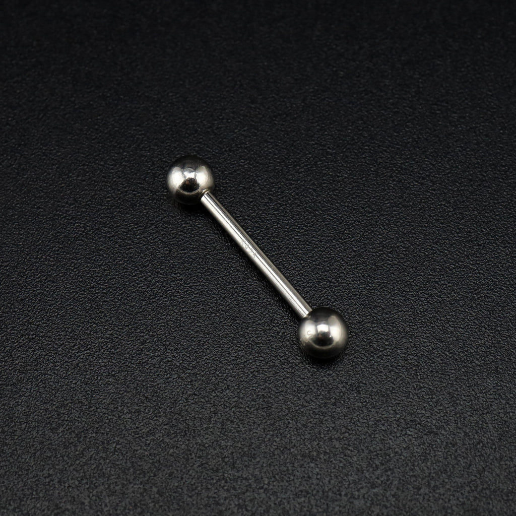 Classic Externally Threaded S925 Sterling Silver barbell studs