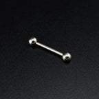 Classic Externally Threaded S925 Sterling Silver barbell studs