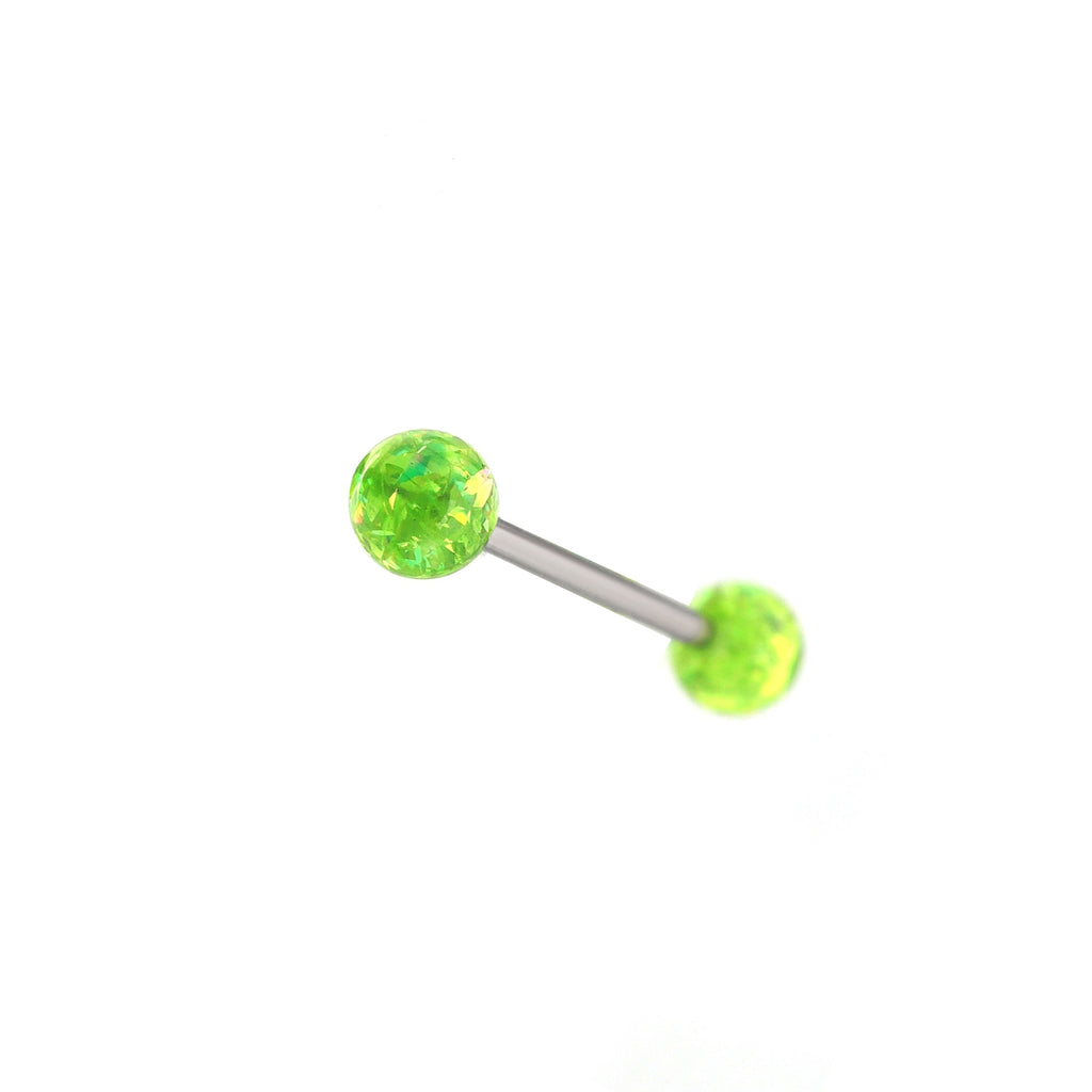 Vibrant Acrylic barbell studs