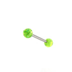 Vibrant Acrylic barbell studs