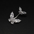 Butterfly CZ S925 Sterling Silver Belly Ring