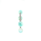 Vibrant Acrylic barbell studs