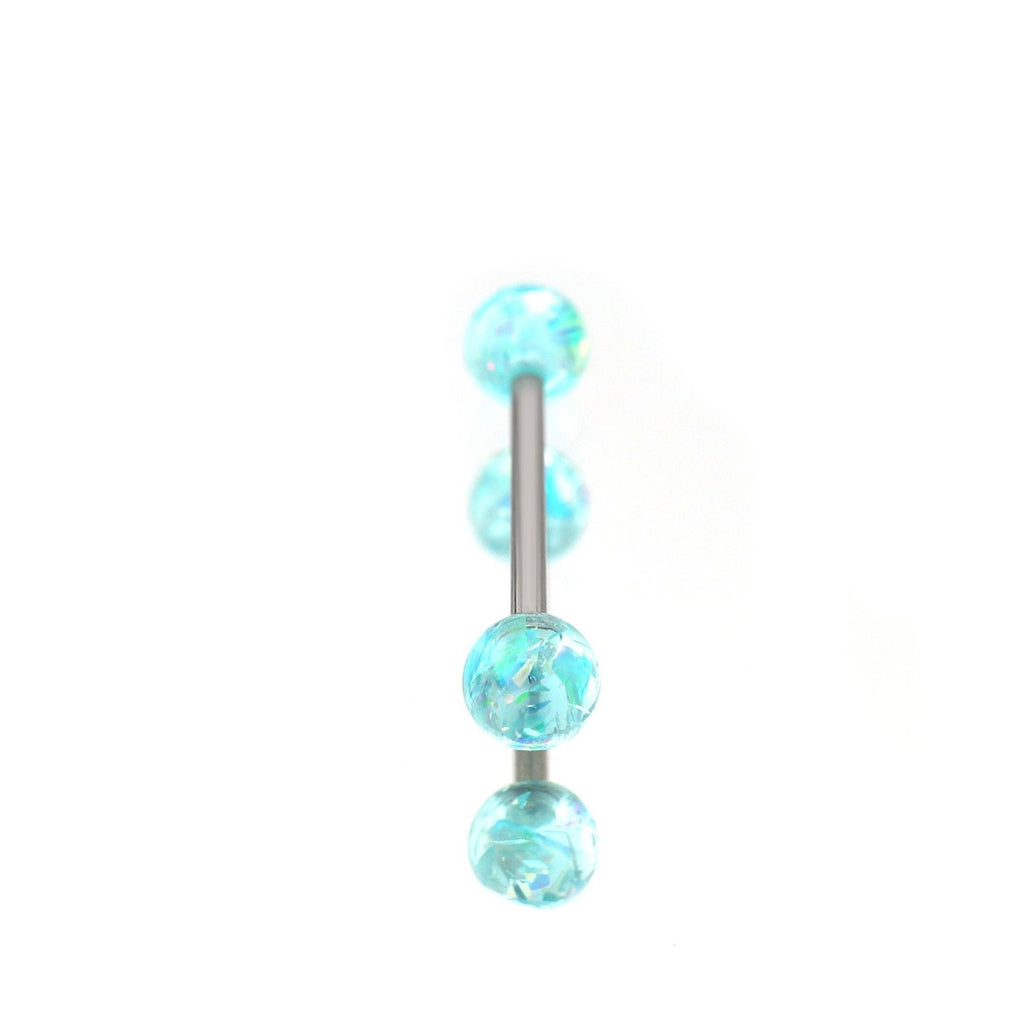 Vibrant Acrylic barbell studs