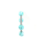 Vibrant Acrylic barbell studs