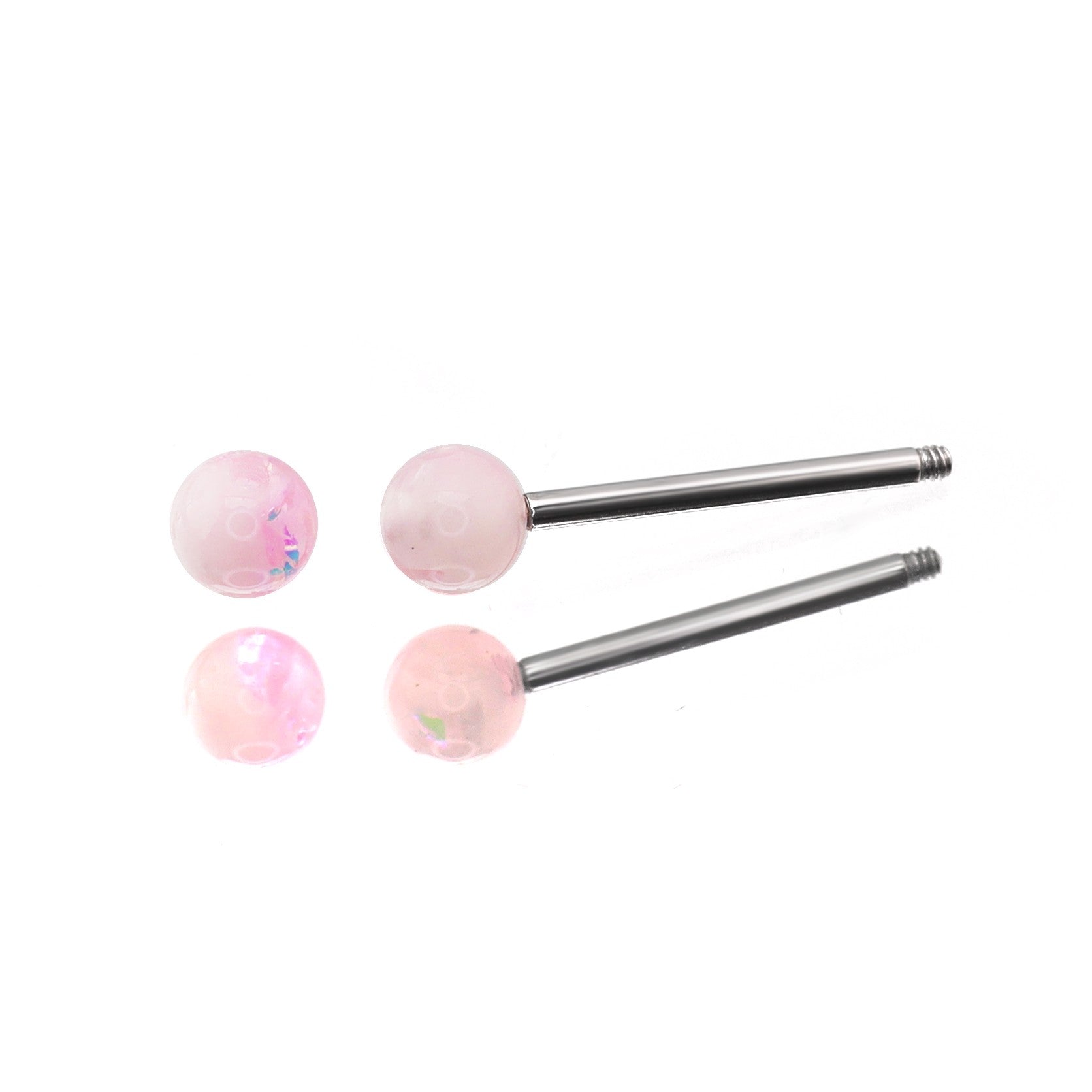 Vibrant Acrylic barbell studs