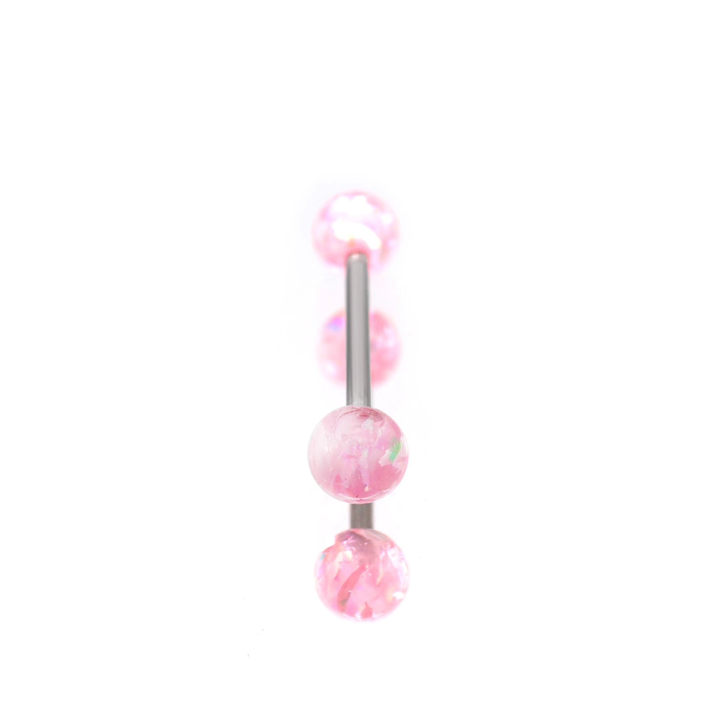 Vibrant Acrylic barbell studs