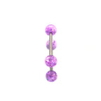 Vibrant Acrylic barbell studs