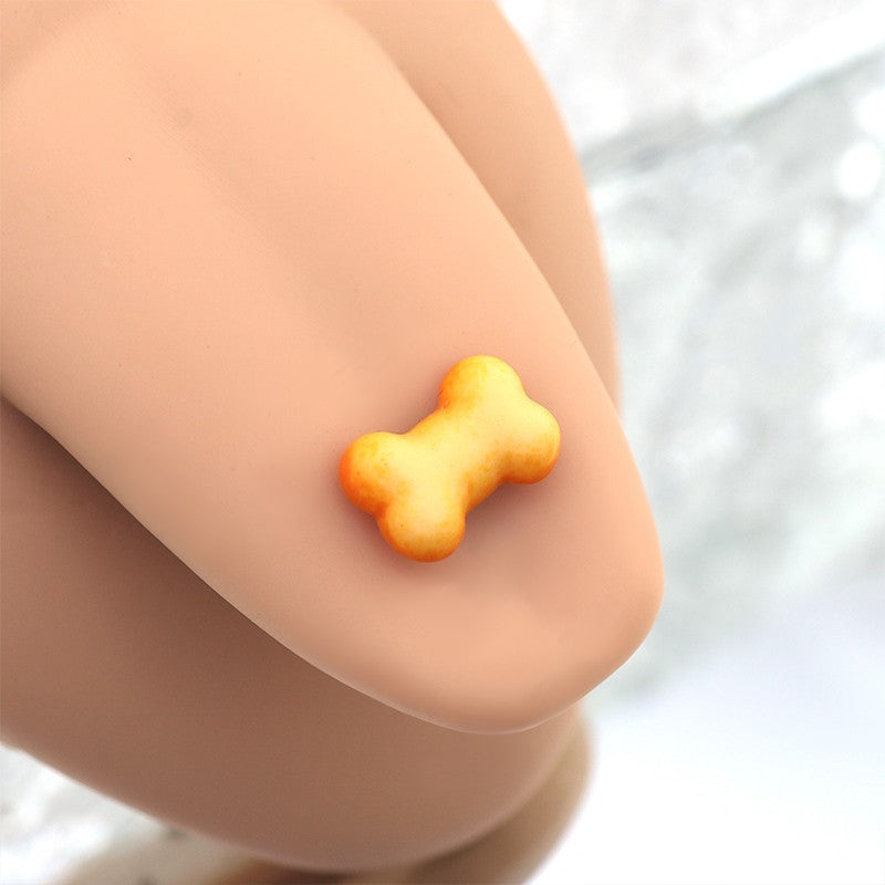 Resin Dog Bone tongue stud
