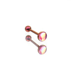 Dreamy Oil Resin Titanium Tongue Stud