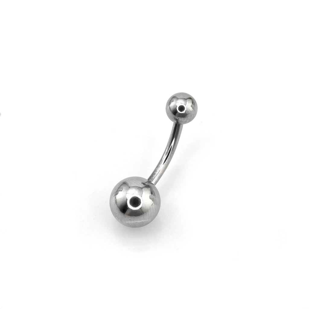 Classic Externally Threaded Titanium  Belly Ring