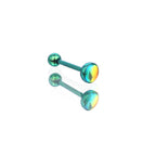 Dreamy Oil Resin Titanium Tongue Stud