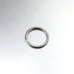 Opal Half Titanium Segment Hoop